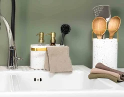 New Sabor - Home Kjøkkenkluter 2-pk brun Kjøkkentekstil