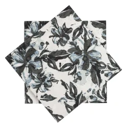 New Serviett blå blomst Servietter