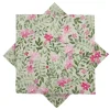 Best Serviett blomster harmoni rosa Servietter