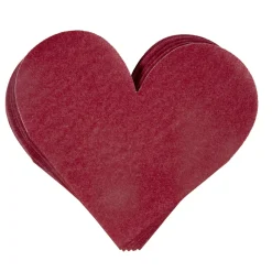 Outlet Serviett Hjerte rød Servietter