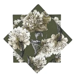 Best Serviett Hydrangea Grønn Servietter
