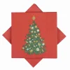 Best Serviett Juletre rød Servietter|Juleservietter