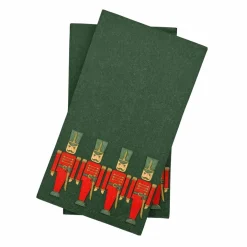 Hot Serviett nøtteknekker grønn Servietter|Juleservietter