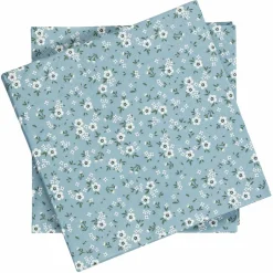 Serviett småblomster blå Servietter