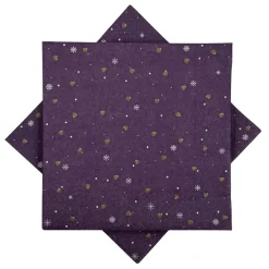 Sale Serviett Småhjerter lilla Servietter|Juleservietter