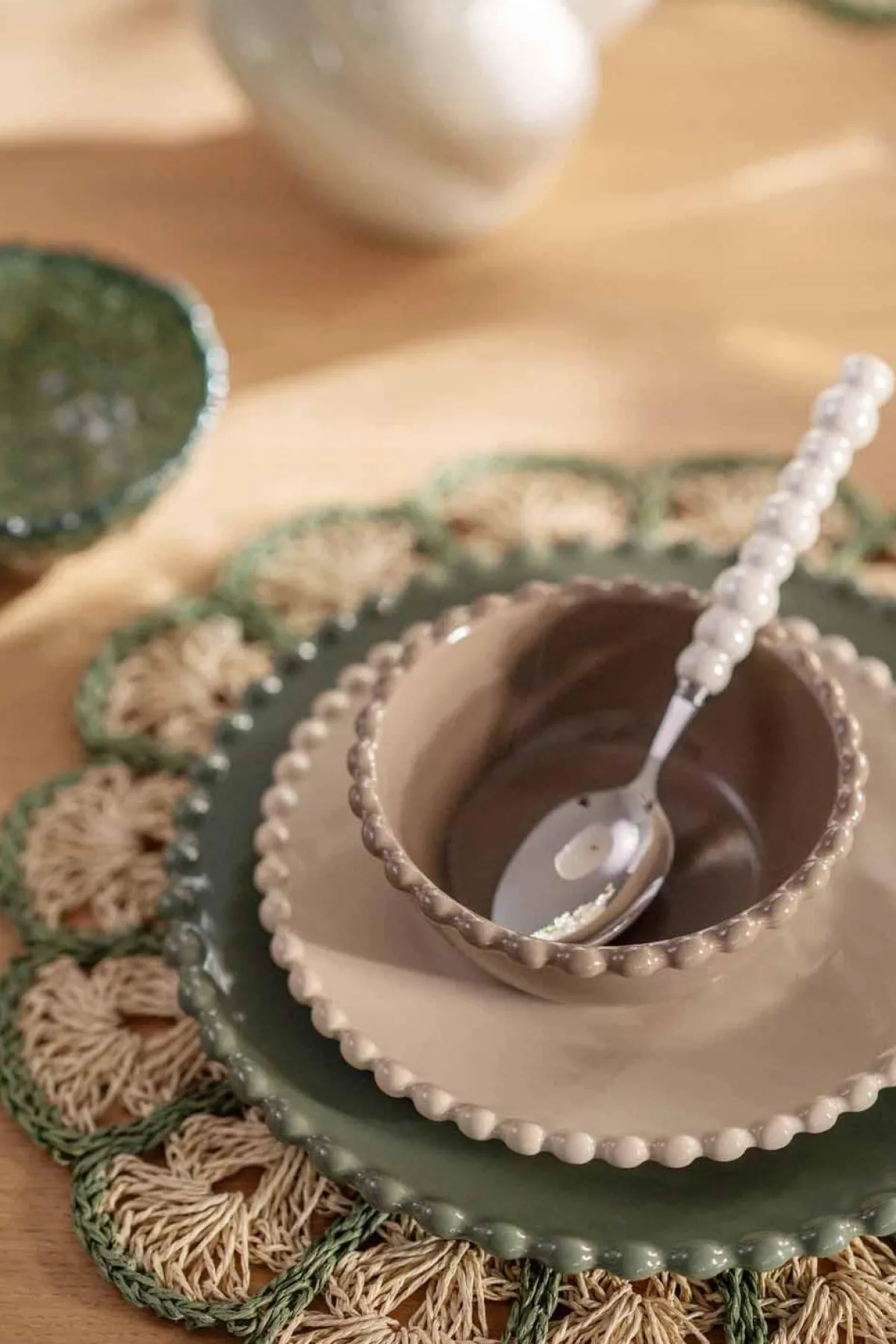 Skål Ebba taupe Skåler|Servise