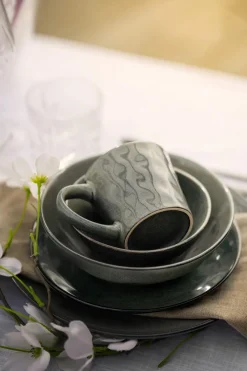 New Skål Iben 18 cm grønn-blå Skåler|Servise