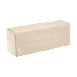 Hot Skåler på fat stor 3 stykk Servering