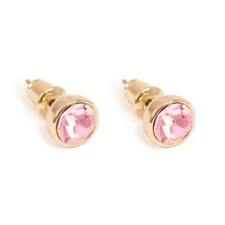 Sale Små øredobber, rose, Gull Ørepynt