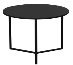 Discount Sofabord Naima sort rund Ø70cm Bord