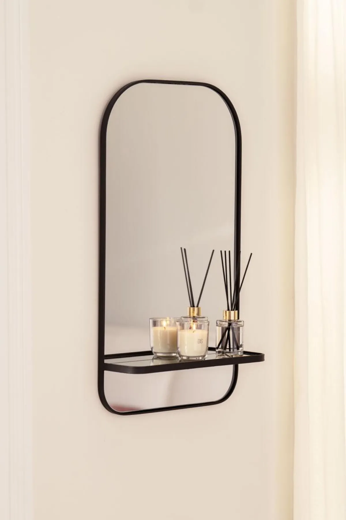 Clearance Speil Elliot med hylle 40x70cm Speil