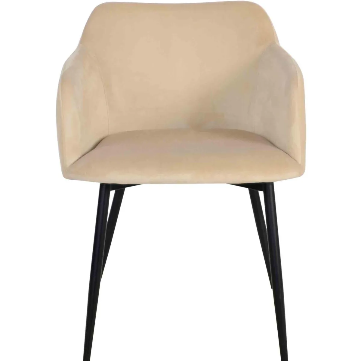 Best Spisestol Levi velur beige 1 stk Spisestoler|Loungestol