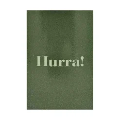 New Stående kort Hurra Kort