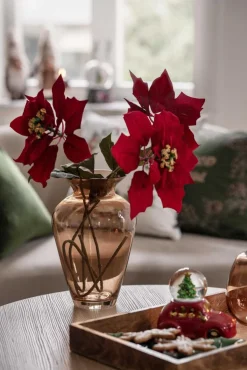 Sale Stilkblomst julestjerne 64 cm Kunstige Blomster|Juletrær Og Julegrønt