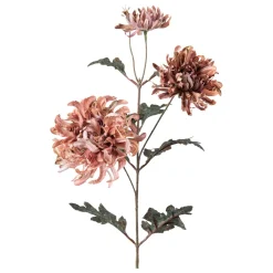 Discount Stilkblomst Krysantemum 80cm rosa Kunstige Blomster