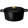 Clearance Støpejernsgryte Sabor 4L sort Kjøkkenredskaper|Gavetips