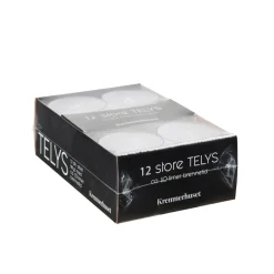 Clearance Telys store 12 stk Telys