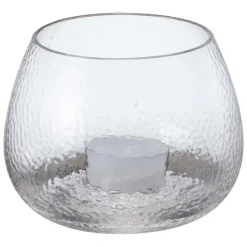 Telysestake Glimre 11,9 cm klar Lykter|Lysestaker