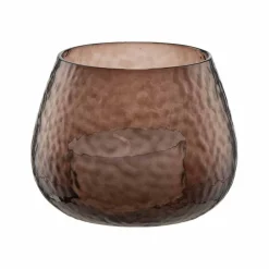 New Telysestake Glimre 7,5 cm mørk brun Lykter|Lysestaker