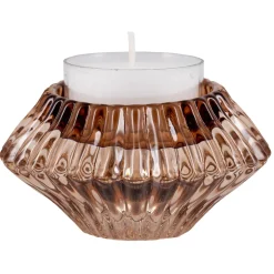 Clearance Telysestake rille kombi brun Lysestaker