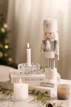 Outlet Telysholder Angel 7 cm sølv Lykter|Julelys Og Lysestaker