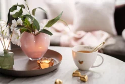 New Telysholder Blomst 3,8 cm brun Lysestaker|Lykter