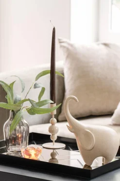 Outlet Telysholder Blomst 3,8 cm klar Lykter|Lysestaker