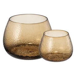 Hot Telysholder Glimre 7,5cm brun Lykter|Lysestaker