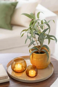 Hot Telysholder Glimre 7,5cm brun Lykter|Lysestaker