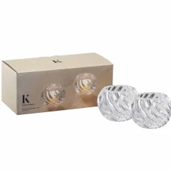 Outlet Telysholder Linda 2 pk klar Lykter|Gavetips