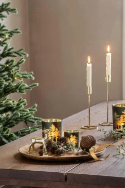 Sale Telysholder skog 8 cm Lykter|Julelys Og Lysestaker