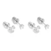 Outlet To par øredobber, Sølv Ørepynt