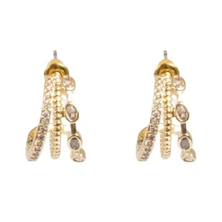 New Trippel-øreringer, Gull Ørepynt