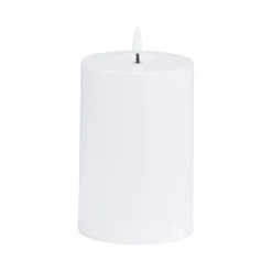 Clearance Utelys LED 15cm hvit Ledlys|Kubbelys